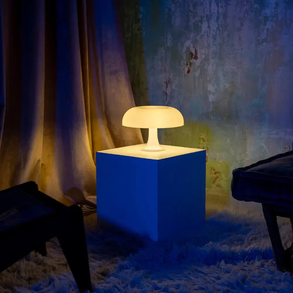 Lampe de table champignon