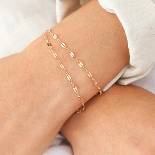 Athena - Lace Chain Bracelet — bringing modern charm to your space.