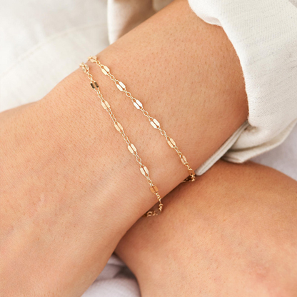Athena - Lace Chain Bracelet — bringing modern charm to your space.