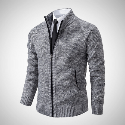 Pull zippé pour hommes – Stijlvolle Gebreide Pullover voor Werk et Casual Wear