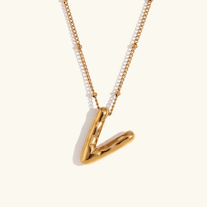 Arabella - Balloon Letter Initial Necklace — crafted for everyday quality.