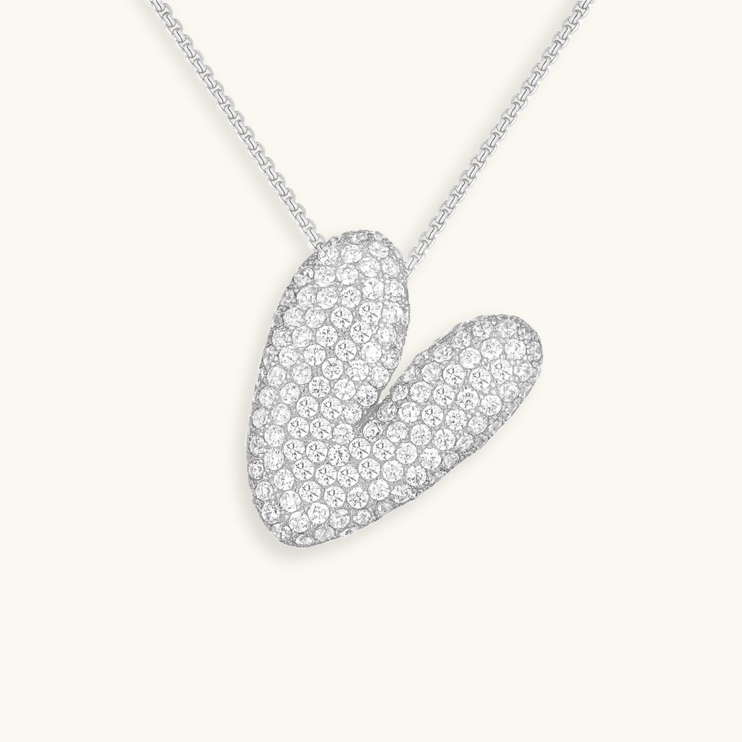 Esme - Bubble Initial Diamond Necklace — designed to inspire your lifestyle.