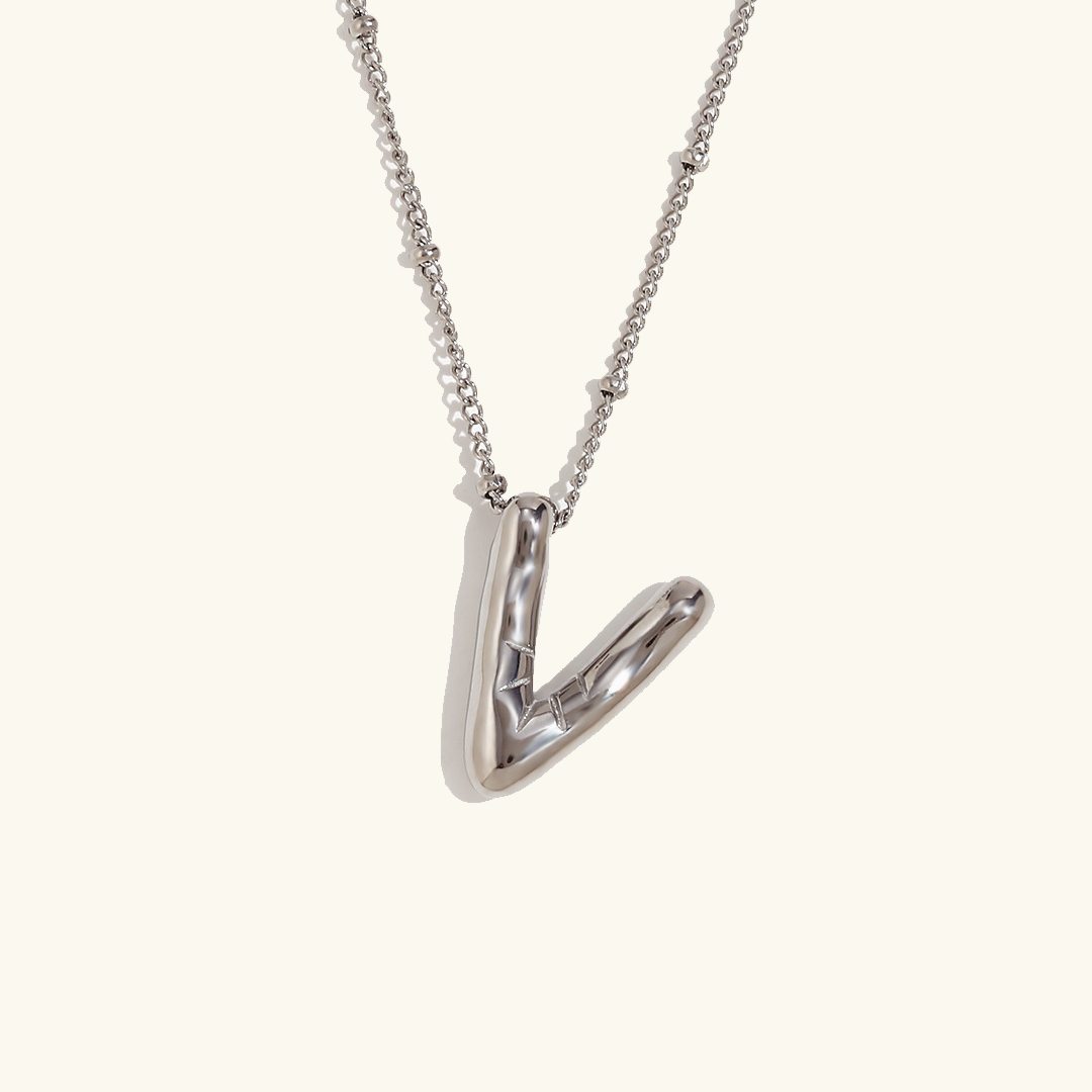 Arabella - Balloon Letter Initial Necklace — crafted for everyday quality.