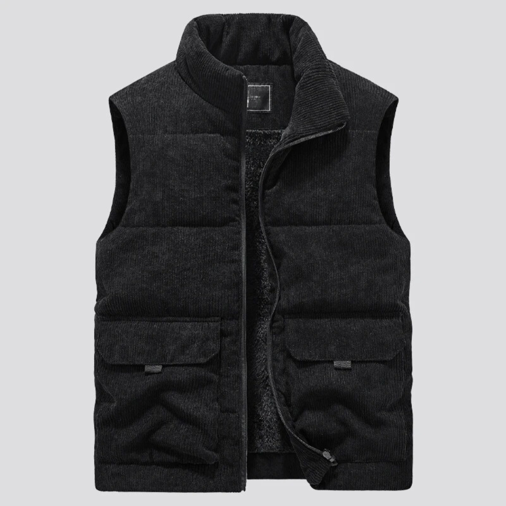Weste | Cord | Gepolstert | Pufferweste | Herren Gilet