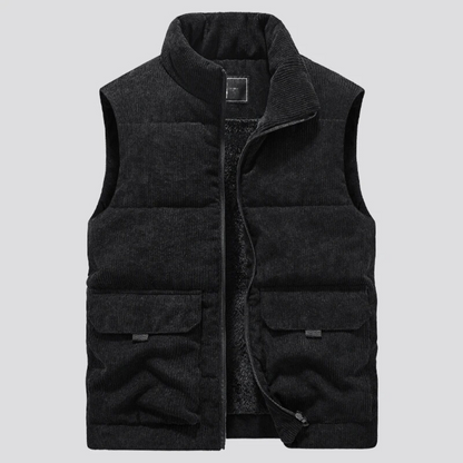 Weste | Cord | Gepolstert | Pufferweste | Herren Gilet