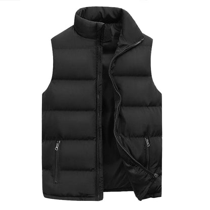 Puffer-Weste | Mit Reißverschluss | Gepolstert | Bodywarmer | Herren Gilet