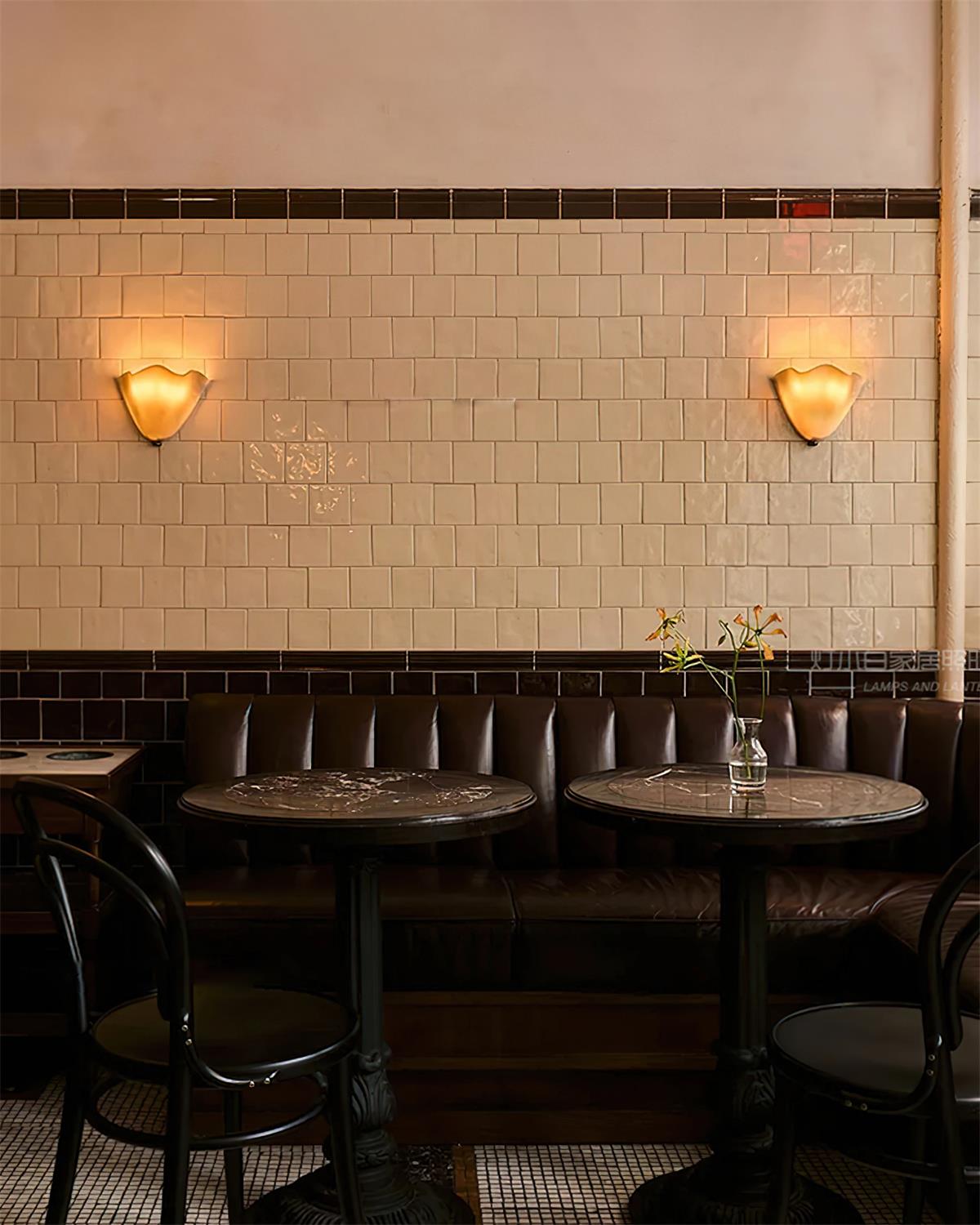 Appliques murales LED nordiques - Design en forme de pétales pour une décoration intérieure moderne