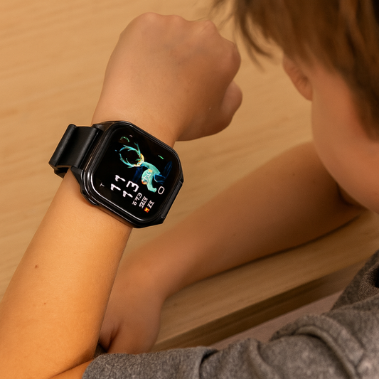 Montre connectée pour enfants avec suivi d'activité | Montre de fitness intelligente à écran tactile