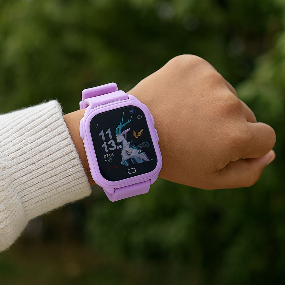 Montre connectée pour enfants avec suivi d'activité | Montre de fitness intelligente à écran tactile