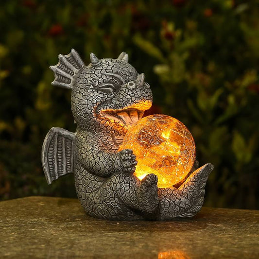 Veilleuse LED Dragon | Lampe de table en résine à lumière chaude pour la décoration intérieure