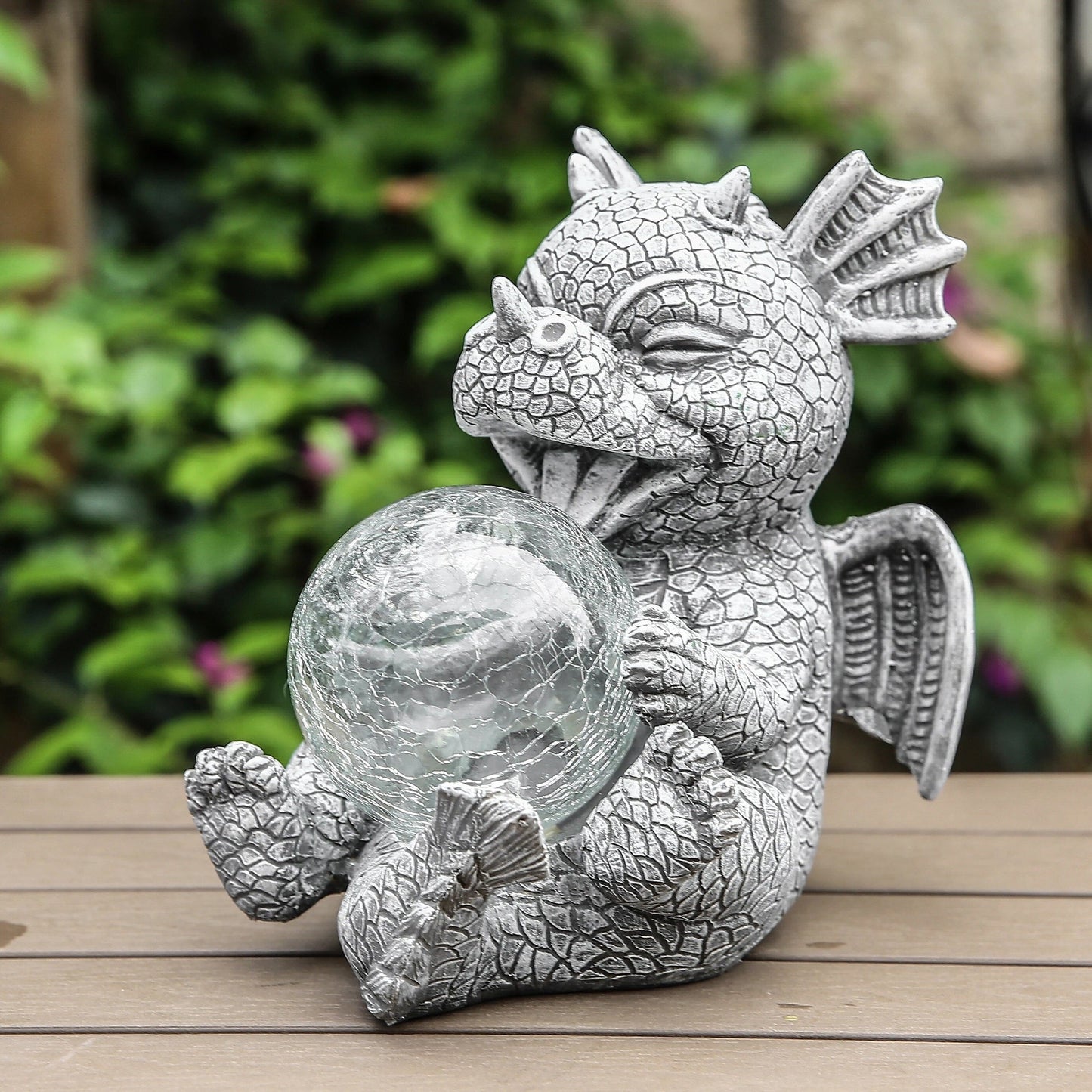 Veilleuse LED Dragon | Lampe de table en résine à lumière chaude pour la décoration intérieure