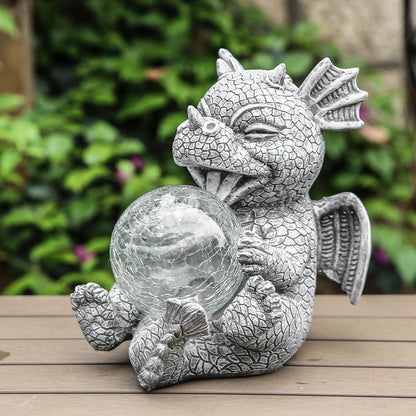 Veilleuse LED Dragon | Lampe de table en résine à lumière chaude pour la décoration intérieure