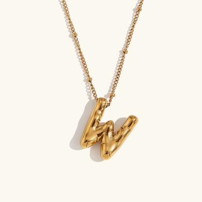 Arabella - Balloon Letter Initial Necklace — crafted for everyday quality.