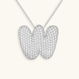 Esme - Bubble Initial Diamond Necklace — designed to inspire your lifestyle.