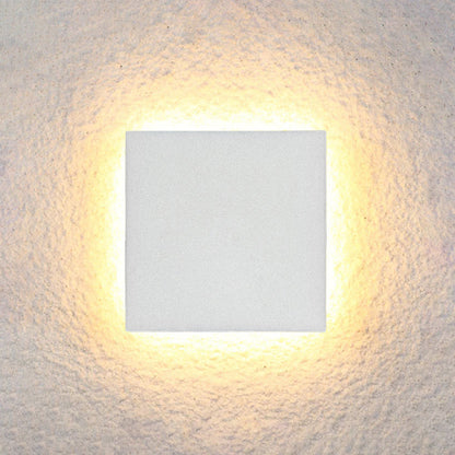 Compact LED Outdoor Wall Light - Modern Uplight & Downlight Fixture