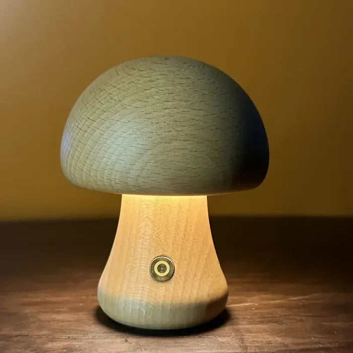Touch Sensor LED Mushroom Night Light with Adjustable Brightness - Cozy Home Decor