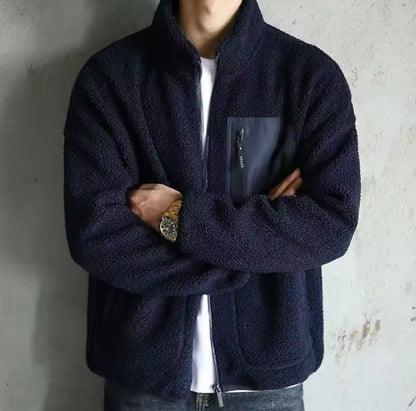 Veste zippée pour hommes avec des vêtements de haute qualité et des vêtements uniques