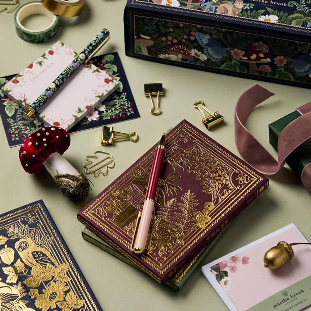 Winter-Themed Christmas Advent Calendar with 24 Fun Stationery Gifts