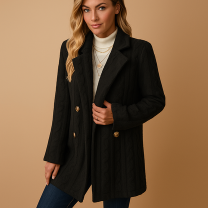 Manteau d'hiver pour femme Taillierter | Formulaire de passeport élégant pour l'étiquette d'identification