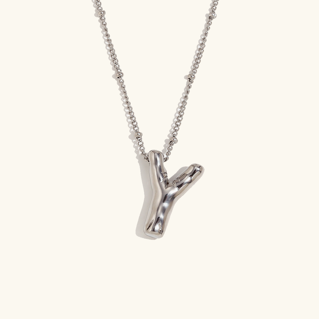Arabella - Balloon Letter Initial Necklace — crafted for everyday quality.