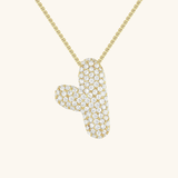 Esme - Bubble Initial Diamond Necklace — designed to inspire your lifestyle.