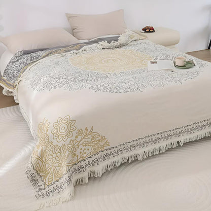 Couverture en laine de style scandinave chic