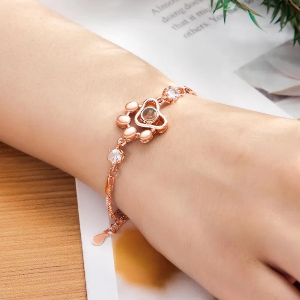 Calia - Personalised Paw Photo Bracelet — crafted for everyday quality.