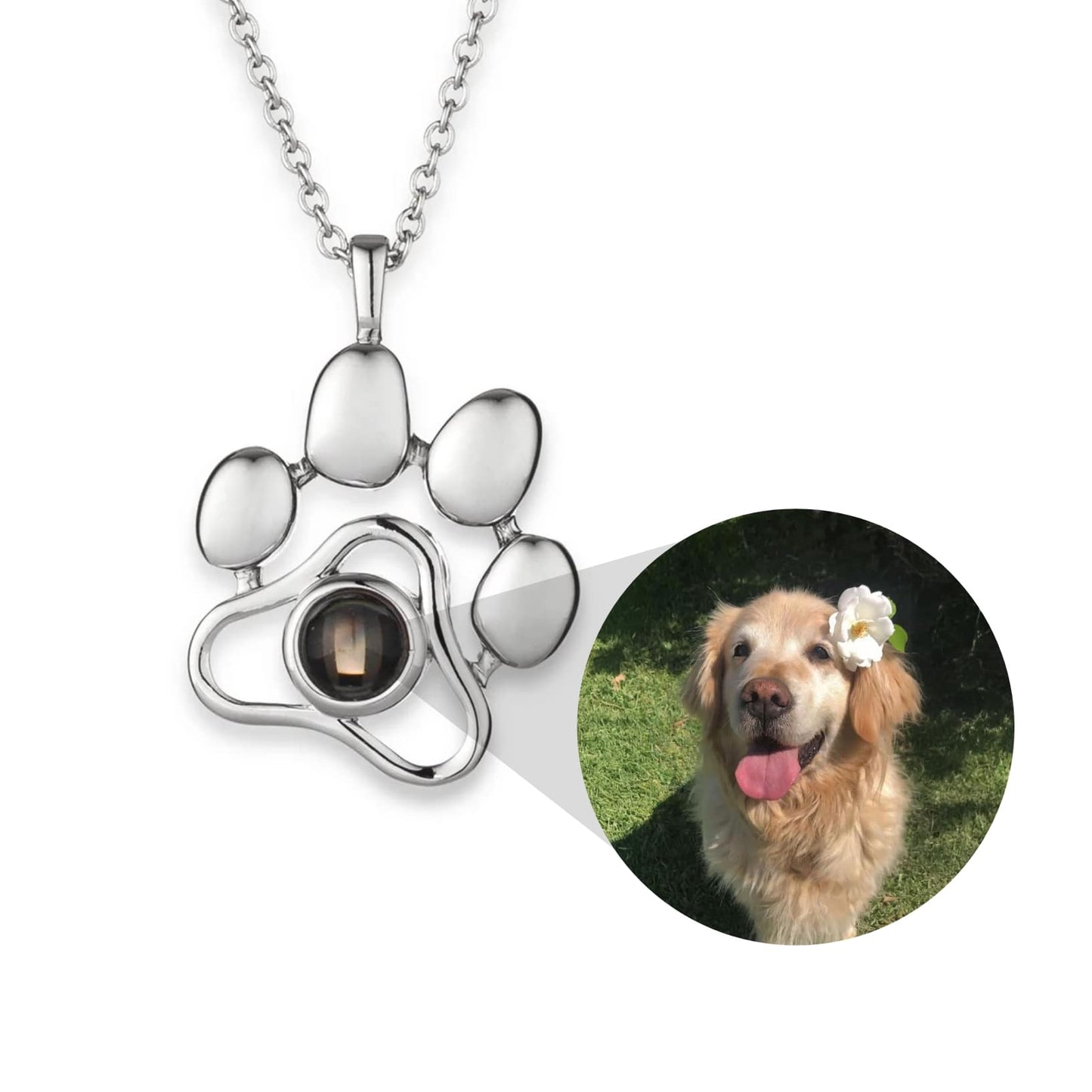 Alyra - Personalized Photo Paw Necklace — perfect for those who value comfort and design.