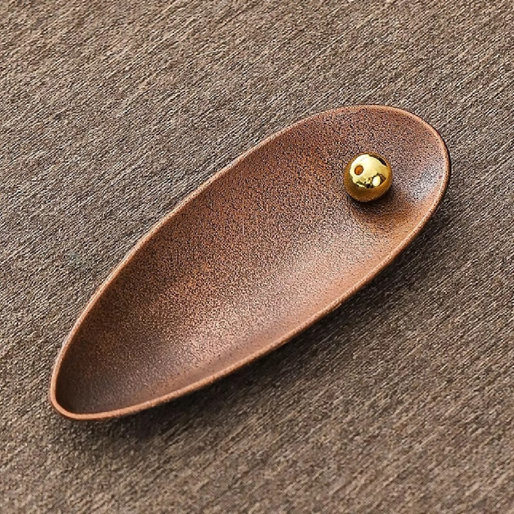 Zen Alloy Bead Incense Holder for Home Decor and Aromatherapy