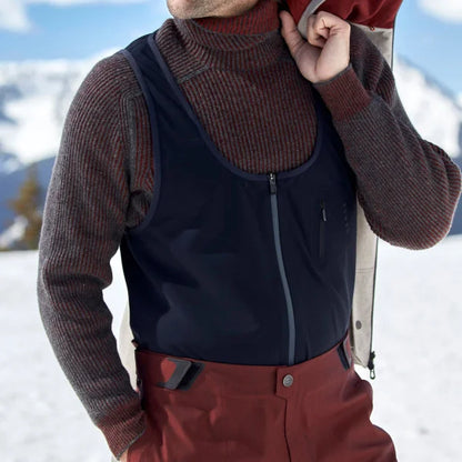 Pull-over Rollkragen | Rippenstrick | Rouleaux | Pull d'hiver | Pull Strick pour Homme