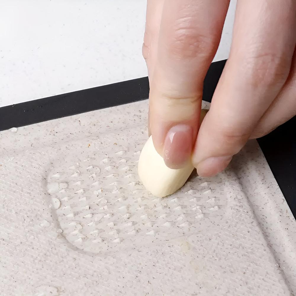 Umkehrbare Schneidebrett aus Edelstahl