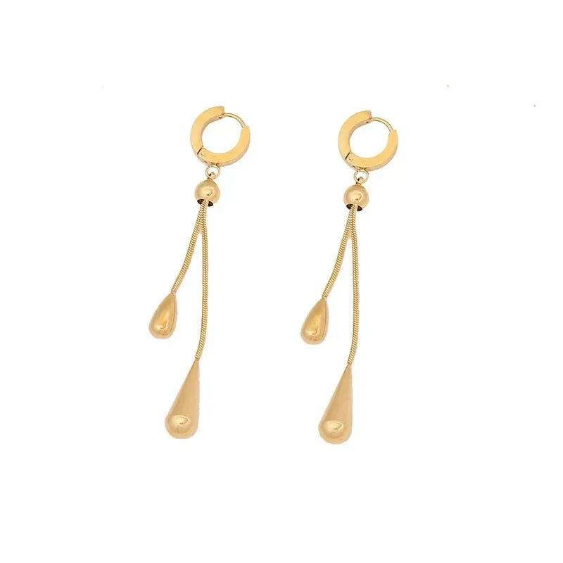 Ismara - Adjustable Pull Droplet Necklace & Earrings — designed to inspire your lifestyle.