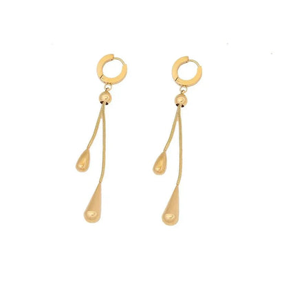 Ismara - Adjustable Pull Droplet Necklace & Earrings — designed to inspire your lifestyle.