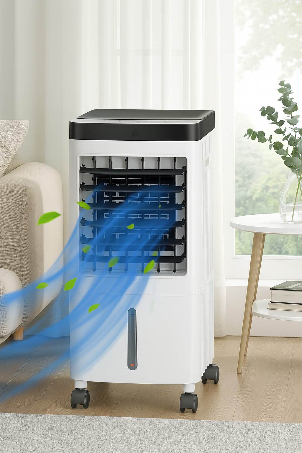 Climatiseur portable | Refroidisseur d'air 3 en 1 avec télécommande et ventilateur