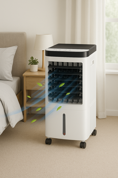 Climatiseur portable | Refroidisseur d'air 3 en 1 avec télécommande et ventilateur