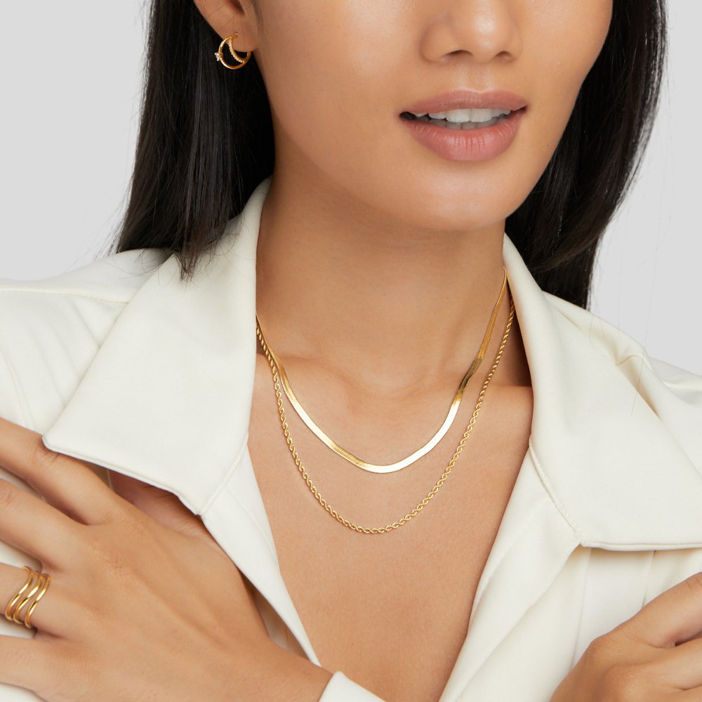 Sabrina - Layered Necklace — crafted for everyday quality.