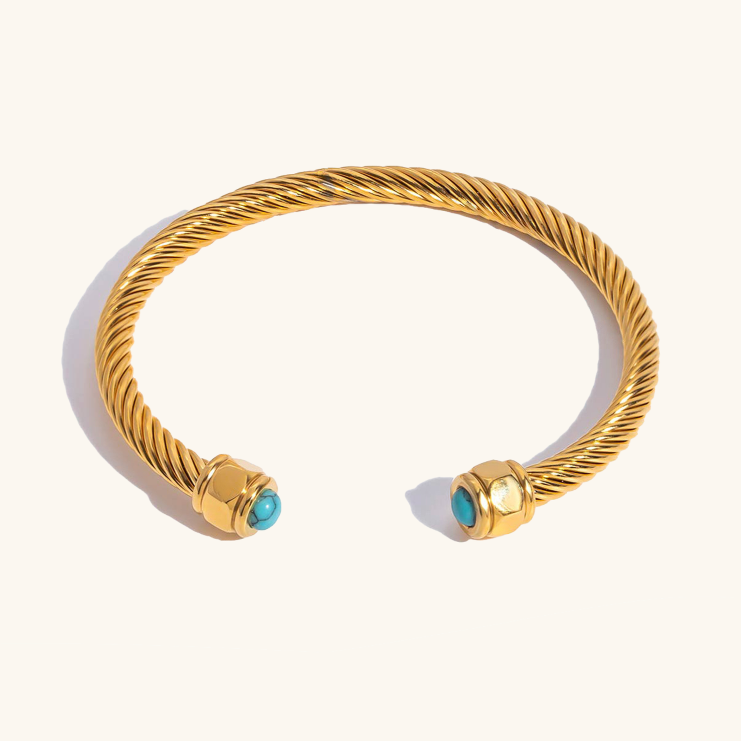 Bracelet Polly en corde dorée — apporte une touche de charme moderne à votre espace.
