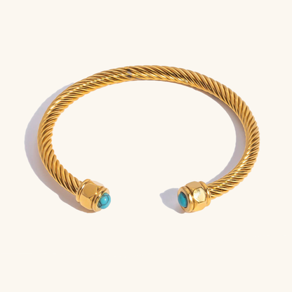 Bracelet Polly en corde dorée — apporte une touche de charme moderne à votre espace.