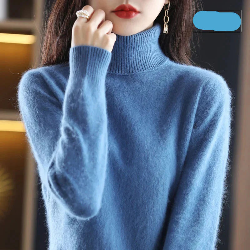 Weicher Rollkragenpullover aus Kaschmir | Damen