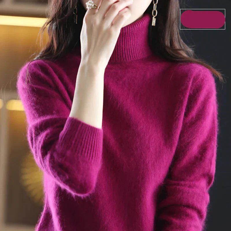 Weicher Rollkragenpullover aus Kaschmir | Damen