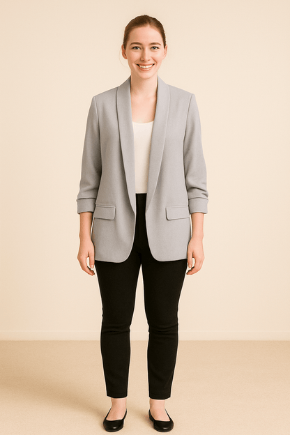 Blazer léger pour femmes – Avec des vêtements aufgerollten