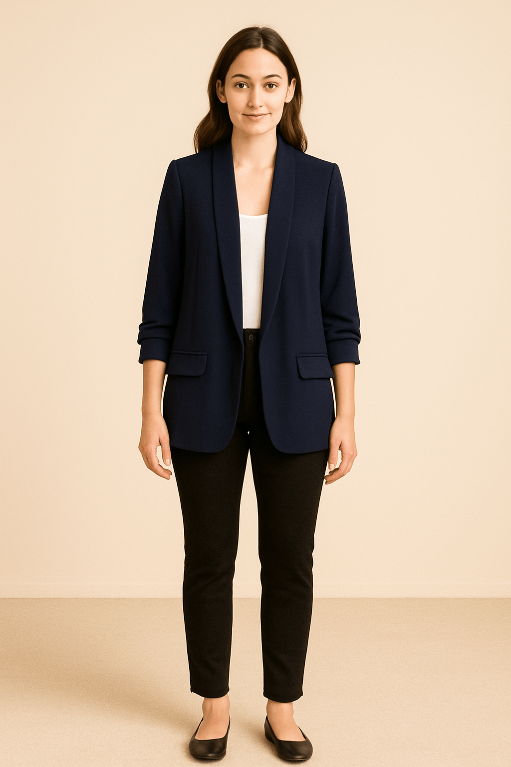 Blazer léger pour femmes – Avec des vêtements aufgerollten