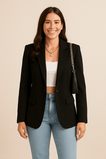 Damenmode Blazer – Maßgeschneiderte Streetwear-Chic Veste