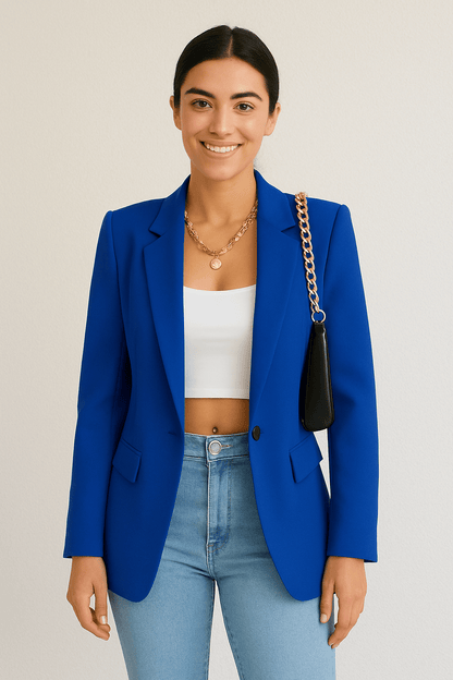 Damenmode Blazer – Maßgeschneiderte Streetwear-Chic Veste