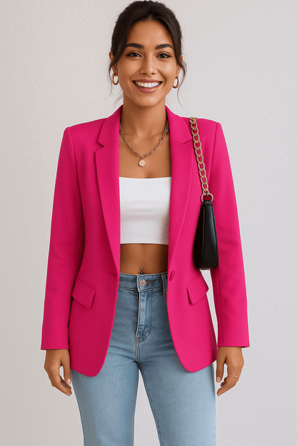 Damenmode Blazer – Maßgeschneiderte Streetwear-Chic Veste
