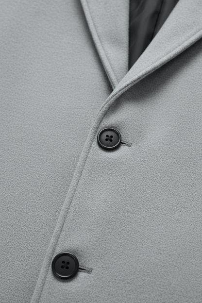 Herren Klassischer Winter-Trenchcoat | Raffinerter Stil und tägliche Wärme