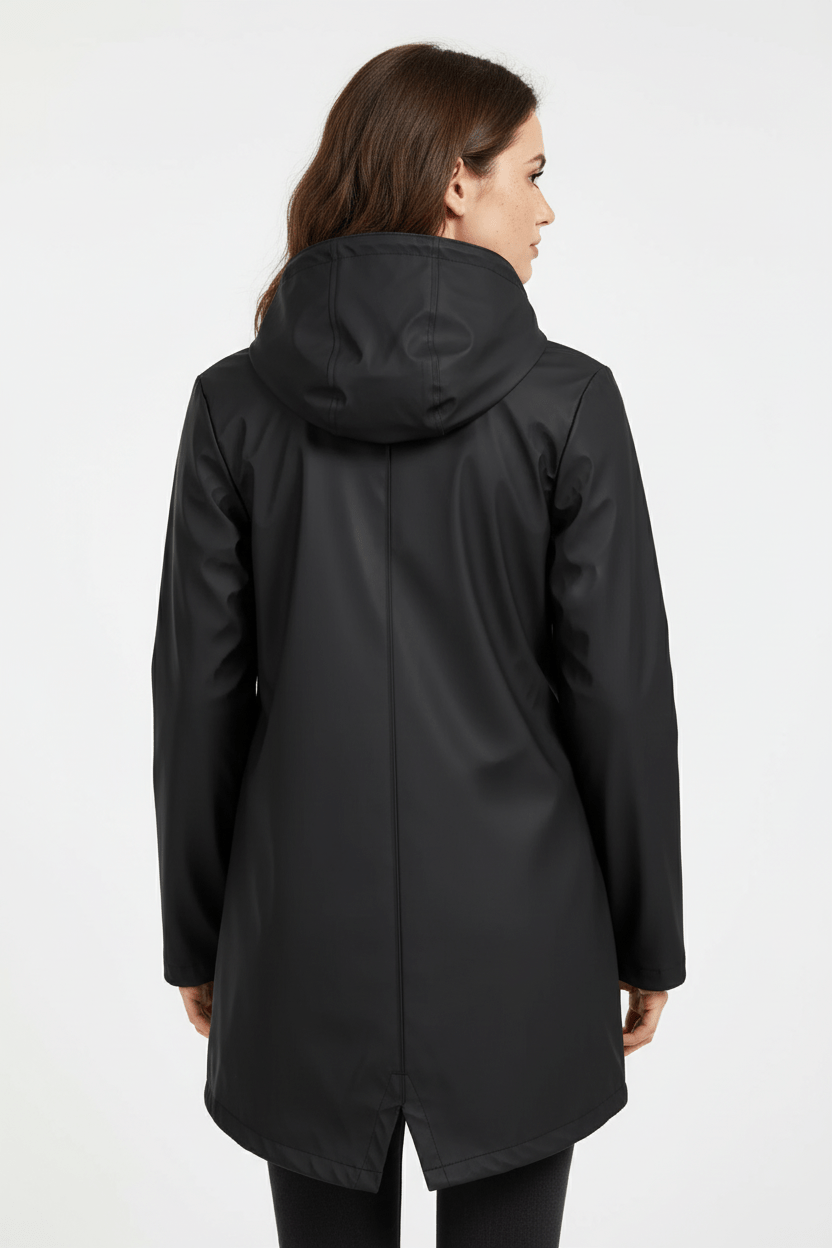 Trenchcoat Femme | Veste mi-longue imperméable avec coupe ajustée