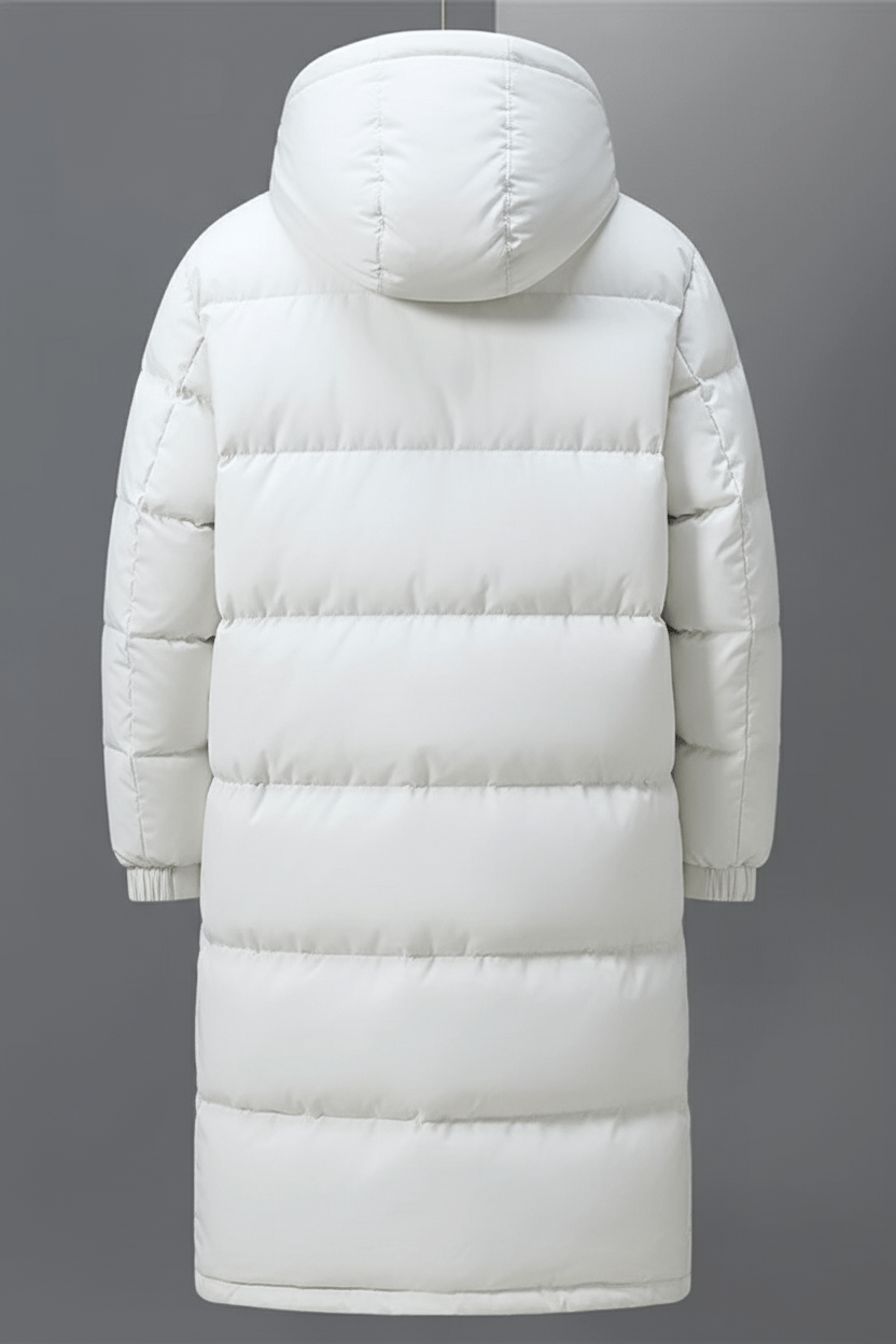 Trenchcoat Homme Dikke Geïsoleerde Gewatteerde