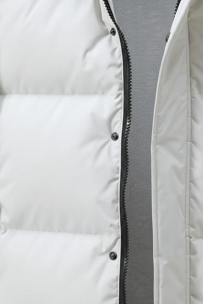 Trenchcoat Homme Dikke Geïsoleerde Gewatteerde