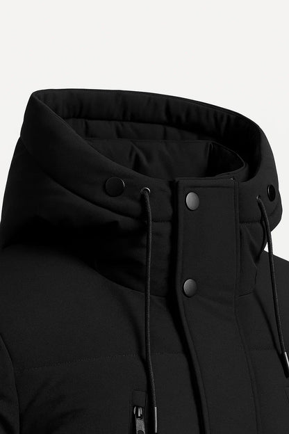 Veste matelassée Wasserfester pour hommes – Manteau d'hiver isolé